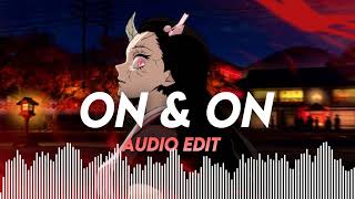 On & On (Cartoon ) Edit Audios | remake @6ft3