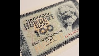 The East German banknotes - 1949-89 (The story of stolen money..) DDR Banknoten