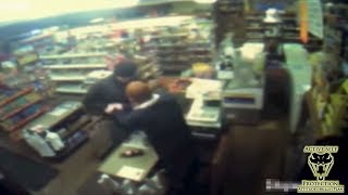 Clerk Uses Tape Dispenser to Ruin Robber's Day | Active Self Protection