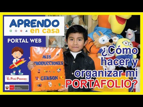 Video: Cómo Organizar El Portafolio De Un Niño