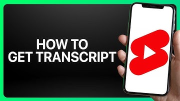 How To Get YouTube Shorts Transcript Tutorial
