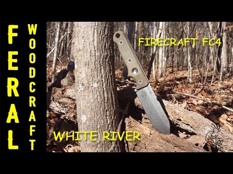 White River Firecraft FC4 - A Survival and Bushcraft Knife