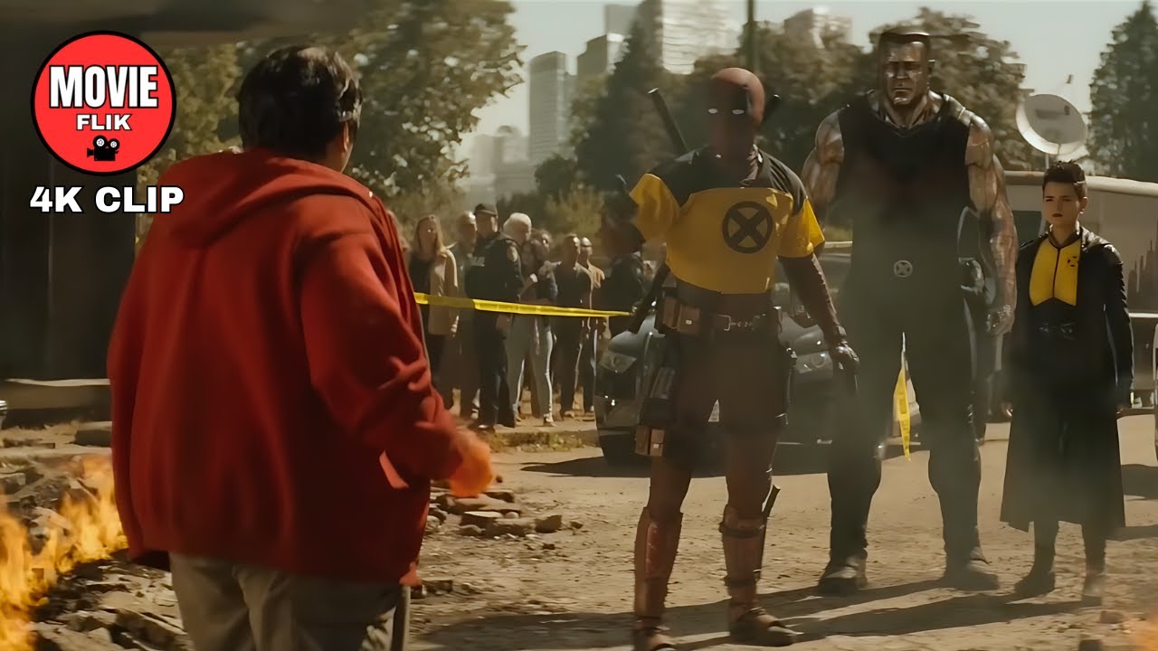Deadpool Meets Firefist | Deadpool 2 (2018) | 4K Movie Clip - YouTube