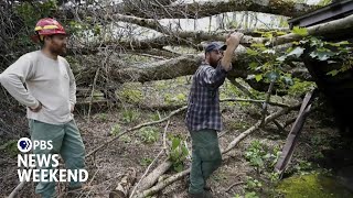 Volunteers work to restore the Appalachian Trail after Helene’s destruction
