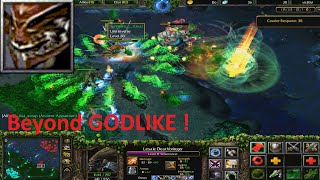 DotA 6.83d - Venomancer Beyond GODLIKE !