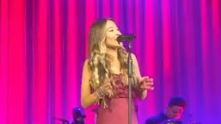 Lauren Daigle singing cover of Christmas in New Orleans by Louis Armstrong.