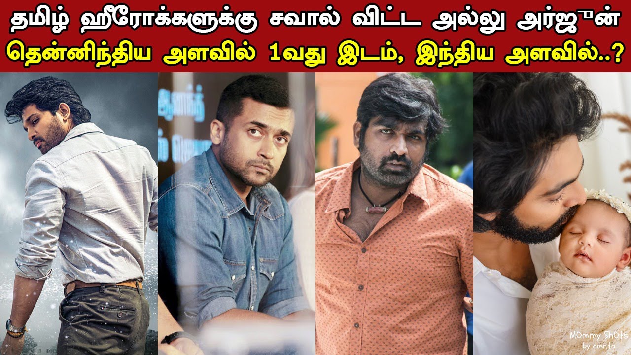 Kollywood Today | Allu Arjun's Tharamaana Sambavam, TRP Records, Suriya, Vijay Sethupathi, Rajini