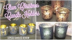 LEPECQ CANDLE HOLDERS REVIEW// CHRISTMAS GIFT IDEAS //CHRISTMAS DECOR