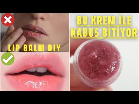 THE WAY TO HAVE YOUR DREAM LIPS! (Homemade Lip Balm - Lip Balm)