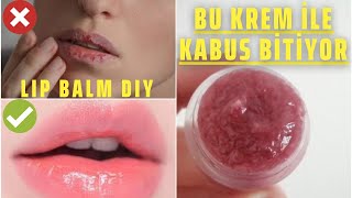 Hayali̇ni̇zdeki̇ Dudaklara Sahi̇p Olmanin Yolu Ev Yapımı Dudak Bakım Kremi - Lip Balm