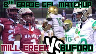 GFL 8th Grade Buford vs Mill Creek