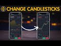 How to Change Binance Chart to Candlestick !