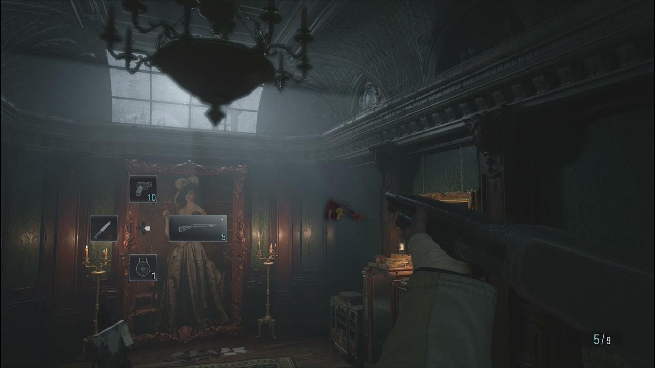 Resident Evil 8 Village Shoot all 5 Bells in the Atelier of Castle
