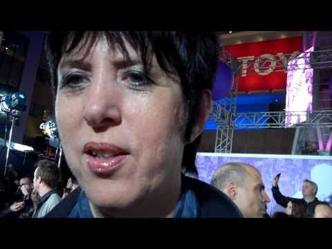 Diane Warren at the premiere of "Never Say Never"