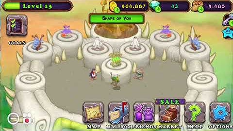 My Singing Monsters| SHAPE OF YOU!!