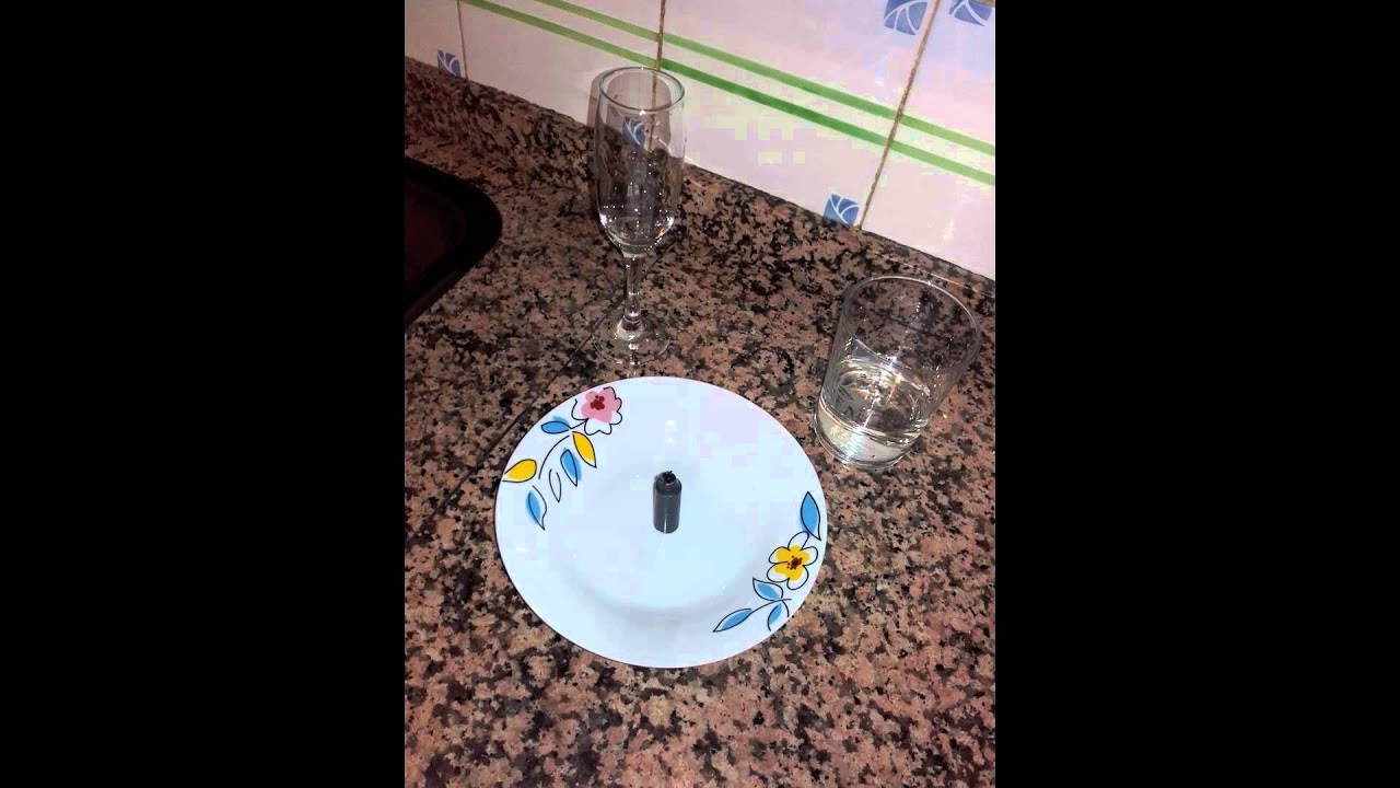 Experimento ley de Gay-Lussac.