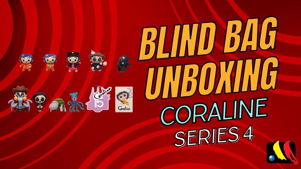 Coraline 3D Foam Bag Clips (Series 4) - Blind Unboxing - Monogram International Inc.