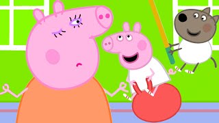peppa pig official channel new miss rabbits relaxation class