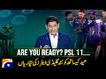 Quetta Gladiators Announce Captain, Coaching Staff for PSL 11 | Yahya Hussaini | Geo News