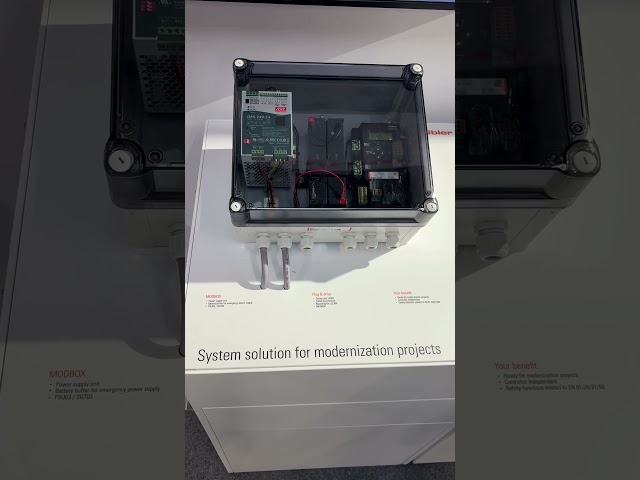 How can the Kübler MODBOX help in the event of a power outage?