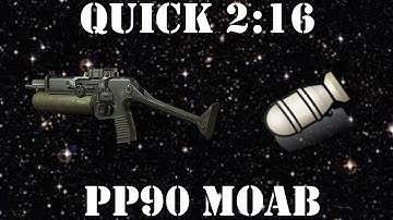 MW3: SOLO 2:16 PP90 MOAB on Hardhat! | MOAB vs. Nuclear vs. Tactical Nuke vs. KEM Strike!