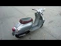 Мопед Honda Giorno DELUXE. Холодный запуск.