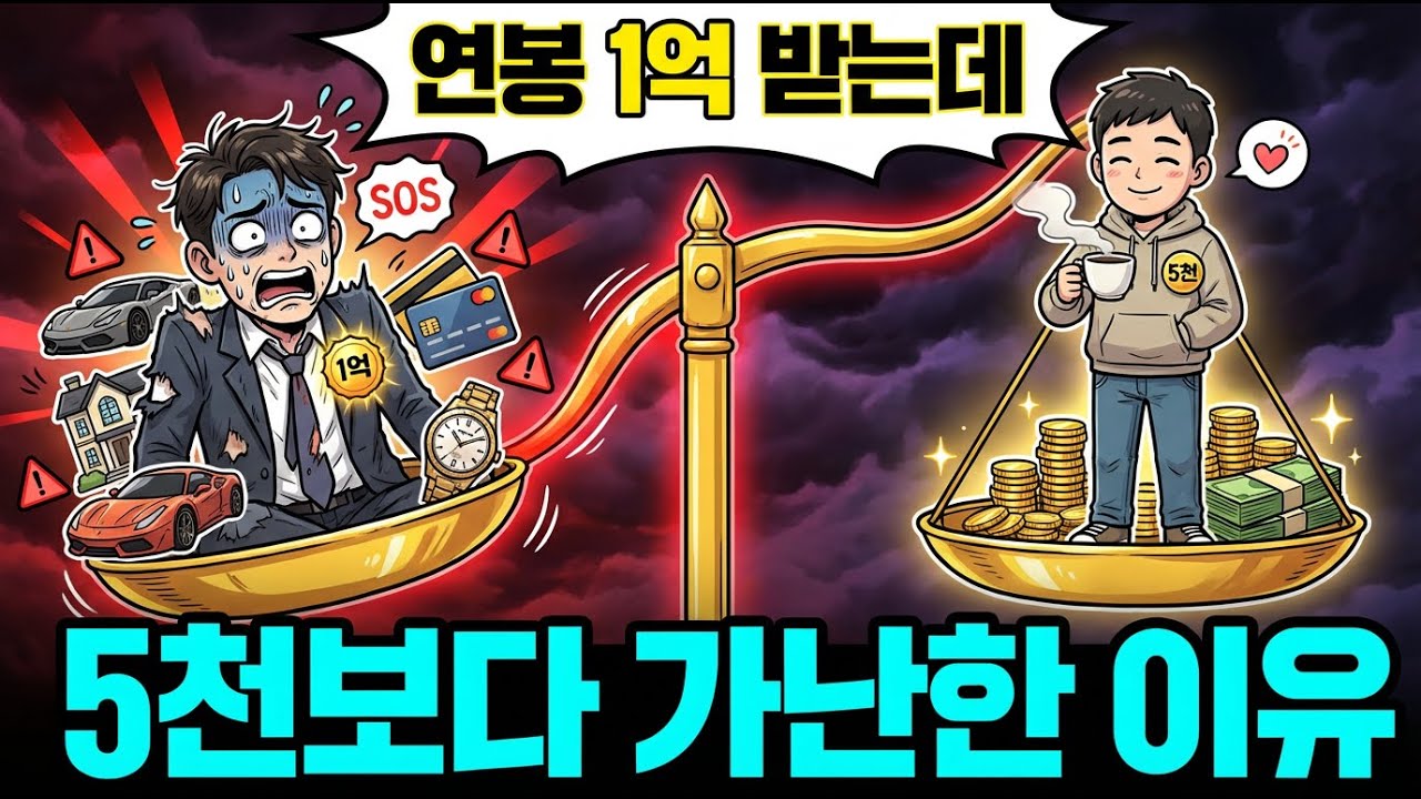 연봉 5천이 연봉 1억보다 부자가 되는 충격적인 비밀