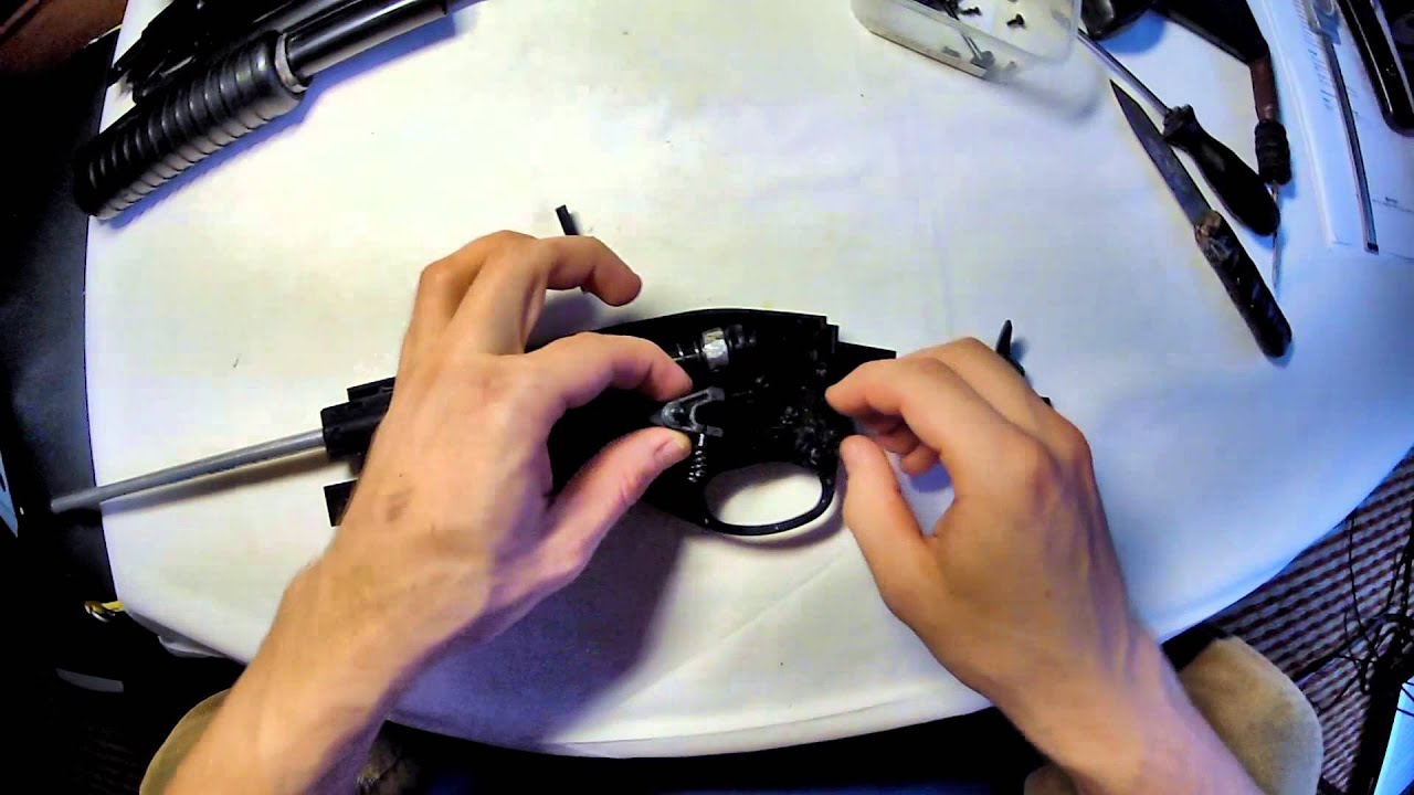 Airsoft Shotgun M3000 assembly YouTube