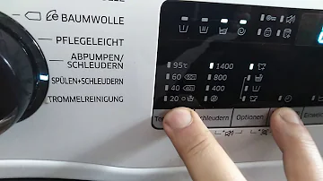 Was bedeutet der Schlüssel bei der Waschmaschine Samsung?