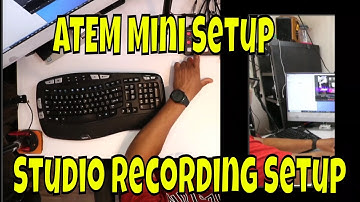 Blackmagic ATEM Mini Switcher Setup For Video Recording