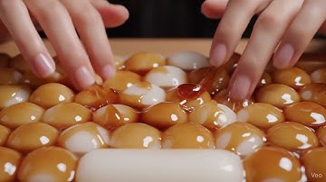 【AI生成】🍡みたらし団子のキーボードx2🎵✨｜Mitarashi Dango Keyboard ASMR 🎧