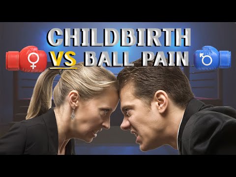 Childbirth Vs Pain In The Balls