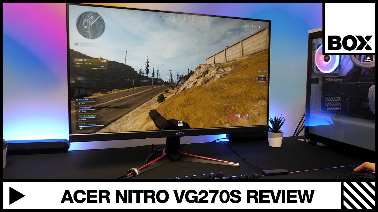 Acer Nitro 27 Full HD 1920 x 1080 PC Gaming IPS Monitor | AMD FreeSync  Premium | 180Hz Refresh | Up to 0.5ms | HDR10 Support | 99% sRGB | 1 x  Display