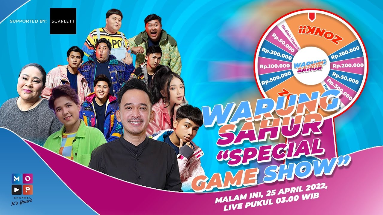 LIVE WARUNG SAHUR - SPECIAL GAMES SHOW