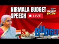 Budget 2024 LIVE | Finance Minister Nirmala Sitharaman Budget Speech 2024 LIVE | Parliament LIVE