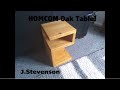 Oak HOMCOM &quot;S&quot; Table!