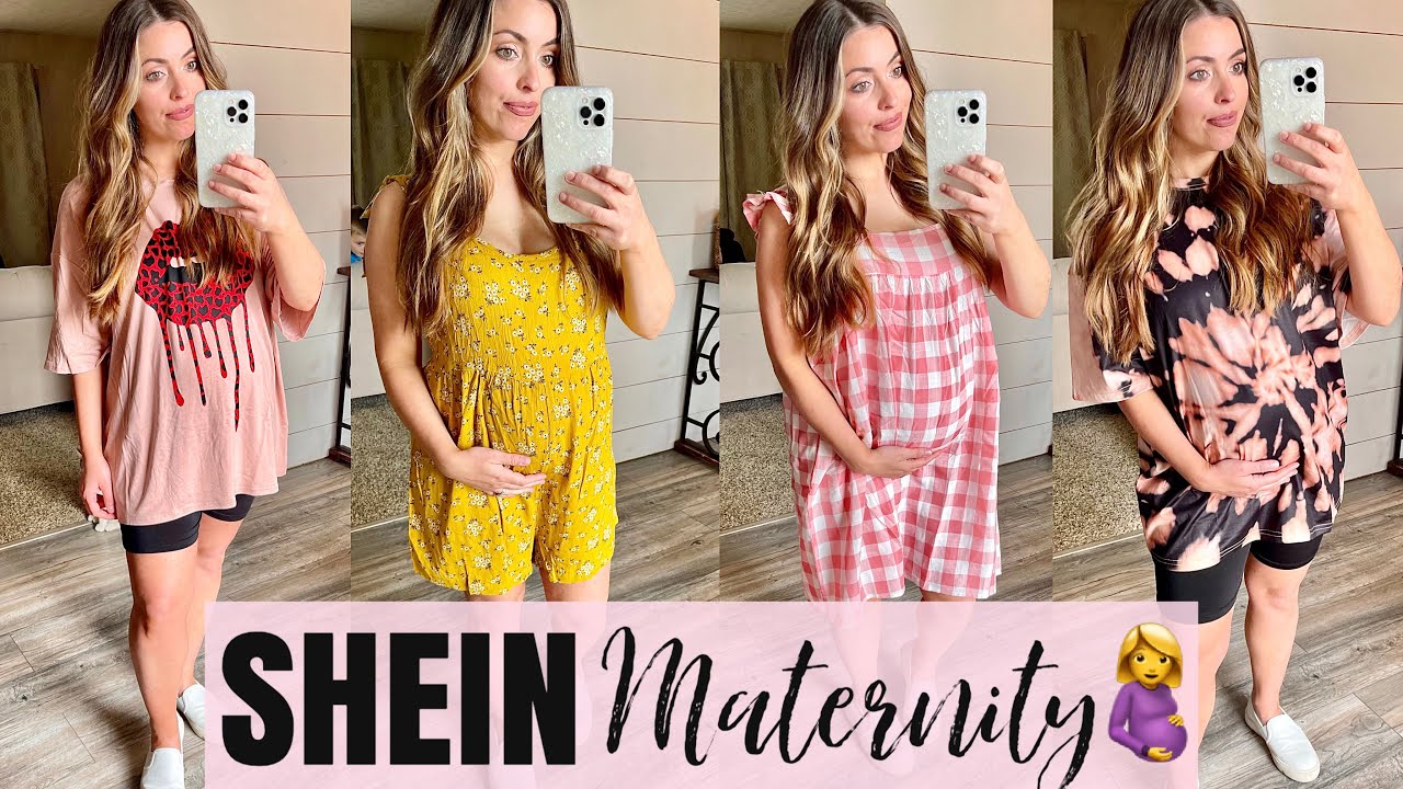 SHEIN Maternity + Bump Friendly Try On Haul 2021 Affordable Maternity