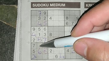 Be the best with this Medium Sudoku puzzle. (with a PDF file) 09-02-2019