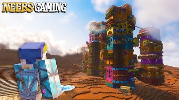 Taking On The Colorful Fortress - Modded Minecraft