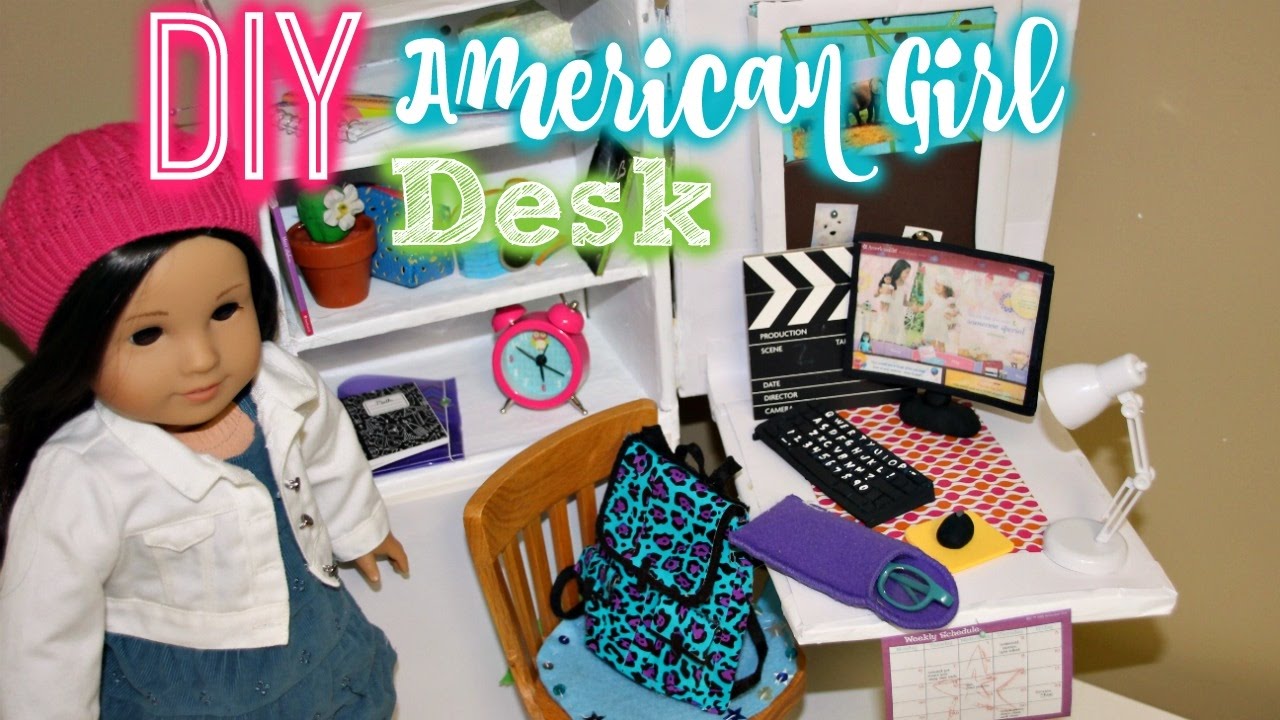 Diy Ag Z S Desk How To Make An American Girl Desk Youtube