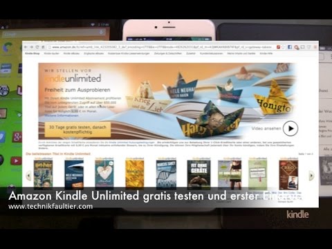 Video: Ist das erste Kindle-Abonnement kostenlos?