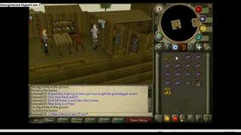 RS how to get the gravedigger random event