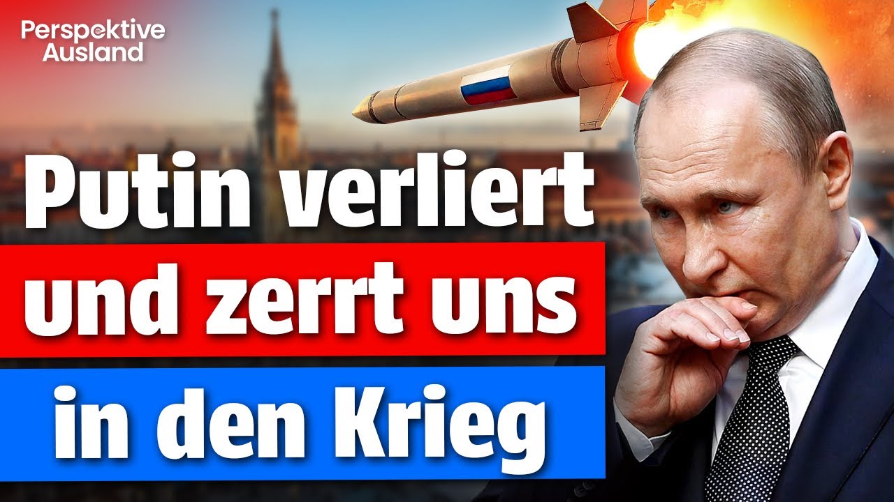 DER STURM KOMMT: Putin verliert – und zerrt uns in den Krieg