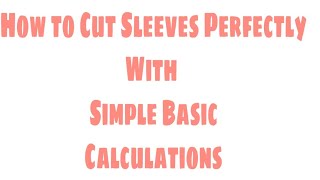 How to draft basic sleeves in hindi /very simple method full tutorial