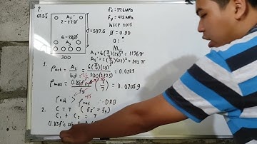Analysis and Design of Doubly Reinforced Beam using Strength Design Method Problem No.2