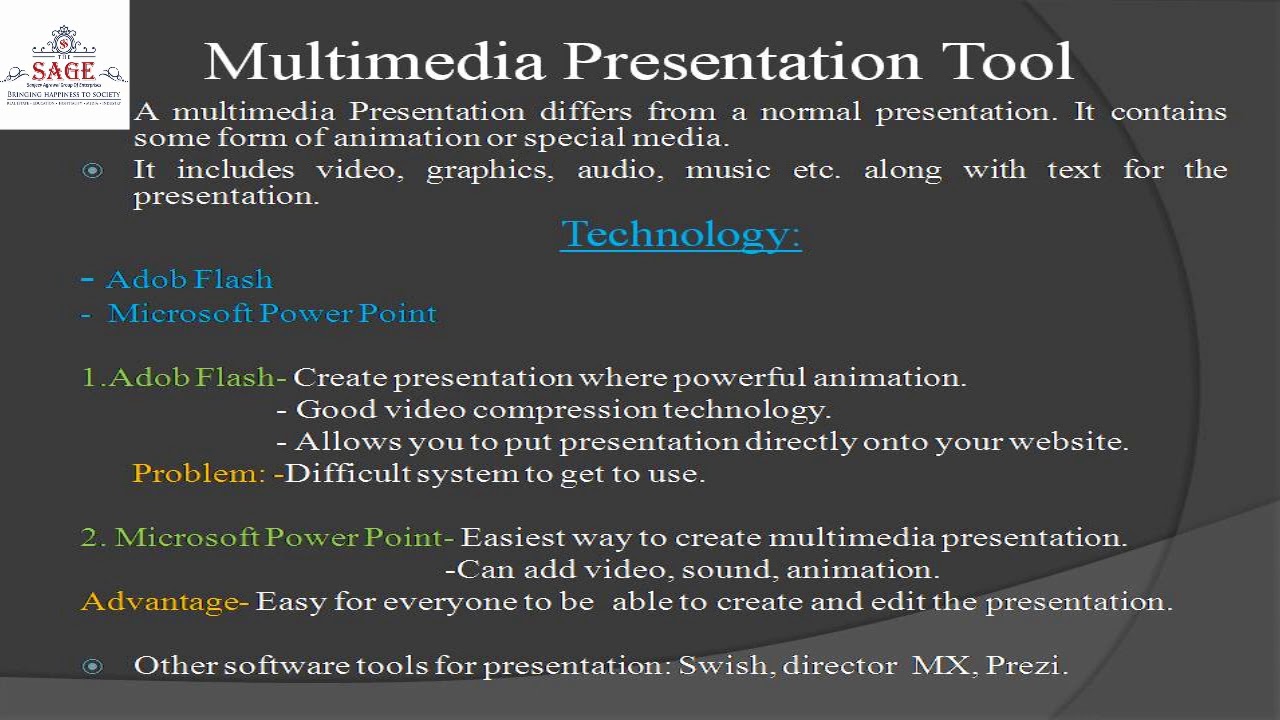 best multimedia presentation tools