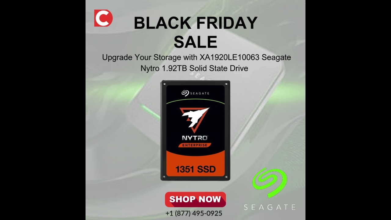 💾 Upgrade Your Storage with XA1920LE10063 Seagate Nytro 1.92TB Solid State Drive 💾 