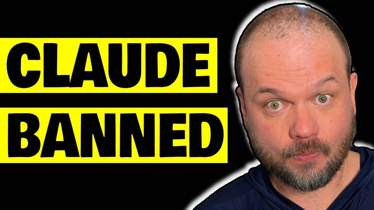 BREAKING: CLAUDE JUST GOT BANNED