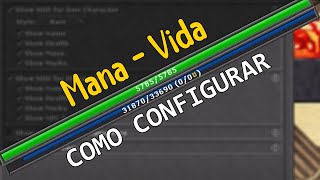 COMO CONFIGURAR BARRA DE MANA E VIDA NO TIBIA