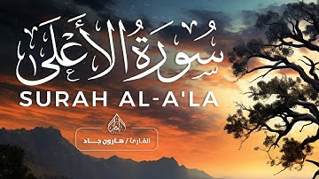 سورة الأعلى بصوت دافئ القارئ هارون جاد 💛 SURAH AL A'LA HARUN JAD